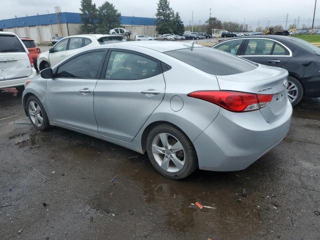 5NPDH4AE1DH240307 - 2013 HYUNDAI ELANTRA GLS SILVER photo 2