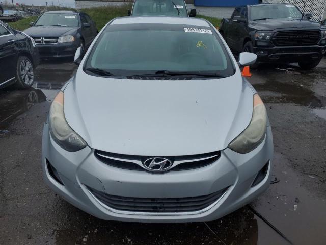 5NPDH4AE1DH240307 - 2013 HYUNDAI ELANTRA GLS SILVER photo 5