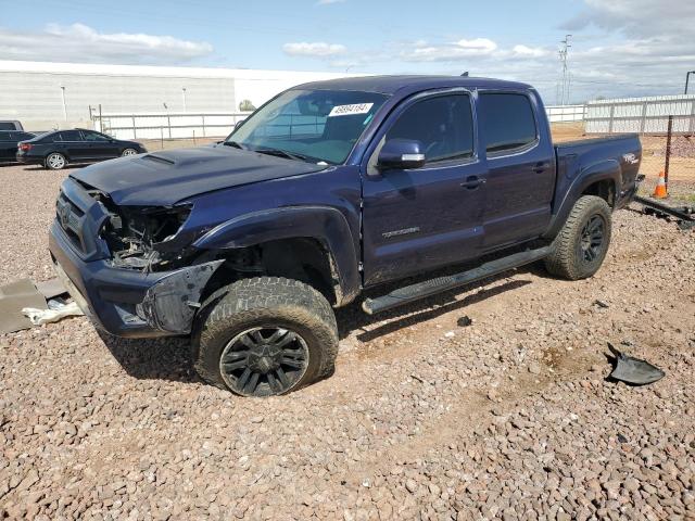 3TMJU4GN2CM132664 - 2012 TOYOTA TACOMA DOUBLE CAB PRERUNNER BLUE photo 1