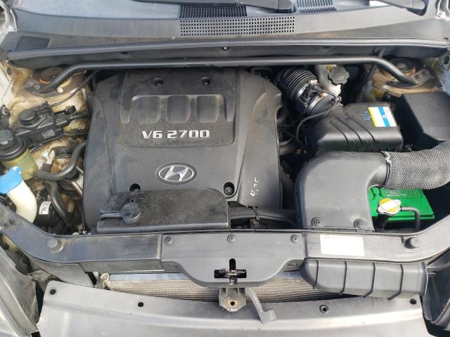 KM8JN72D27U640059 - 2007 HYUNDAI TUCSON SE SILVER photo 11