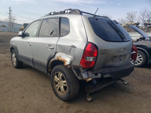 KM8JN72D27U640059 - 2007 HYUNDAI TUCSON SE SILVER photo 2