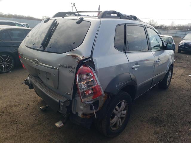 KM8JN72D27U640059 - 2007 HYUNDAI TUCSON SE SILVER photo 3