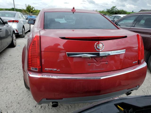 1G6DL5EVXA0120211 - 2010 CADILLAC CTS PERFORMANCE COLLECTION RED photo 6