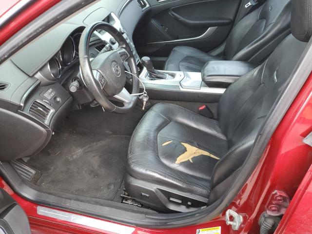 1G6DL5EVXA0120211 - 2010 CADILLAC CTS PERFORMANCE COLLECTION Красный фото 7