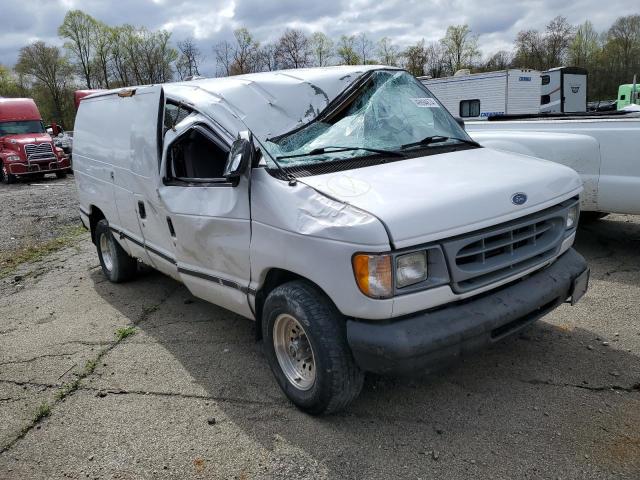 1FTRE14271HA07623 - 2001 FORD ECONOLINE E150 VAN WHITE photo 4