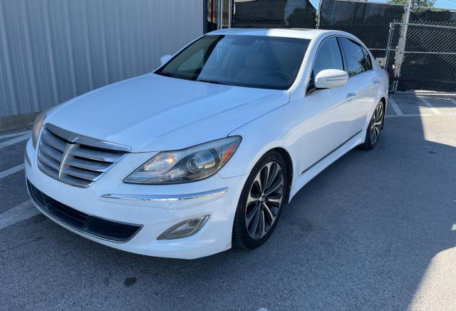 KMHGC4DH3DU237525 - 2013 HYUNDAI GENESIS 5.0L WHITE photo 2