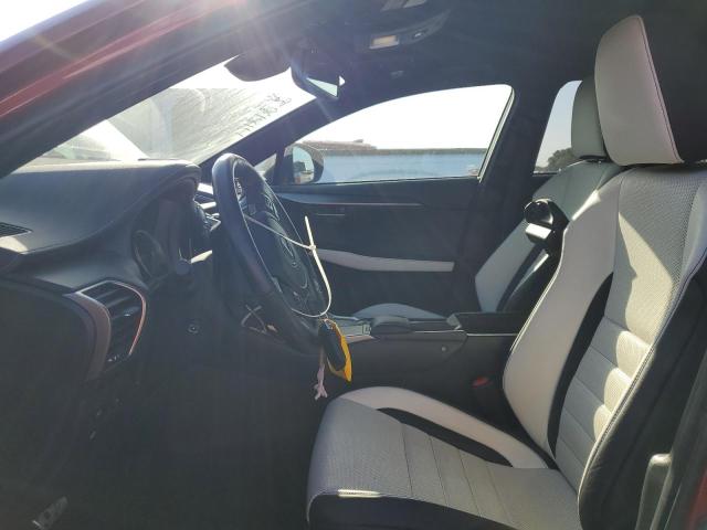 JTJSARBZ9M5032523 - 2021 LEXUS NX 300 BASE წითელი ფოტო 7