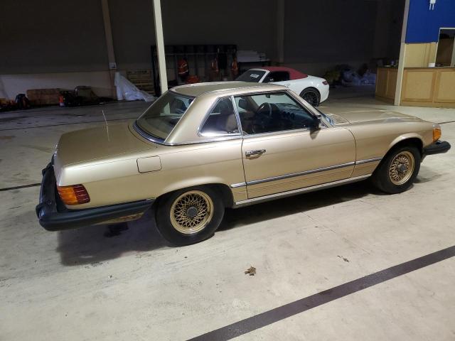 WDBBA45A5EA001448 - 1984 MERCEDES-BENZ 380 SL TAN photo 3