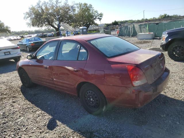 KMHDN45D23U499608 - 2003 HYUNDAI ELANTRA GLS RED photo 2