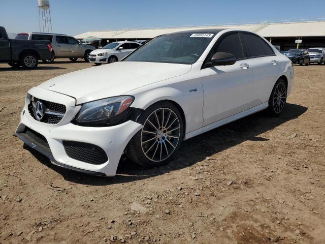 55SWF6EB7HU214758 - 2017 MERCEDES-BENZ C 43 4MATIC AMG WHITE photo 1