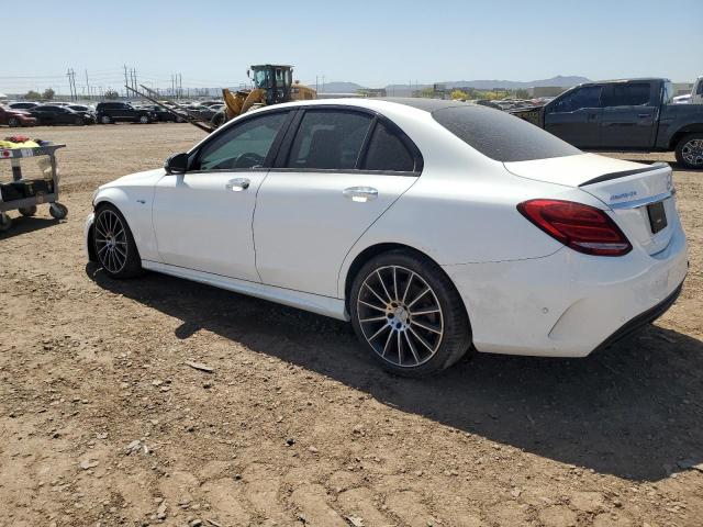 55SWF6EB7HU214758 - 2017 MERCEDES-BENZ C 43 4MATIC AMG WHITE photo 2