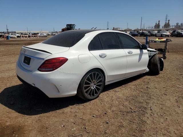 55SWF6EB7HU214758 - 2017 MERCEDES-BENZ C 43 4MATIC AMG WHITE photo 3