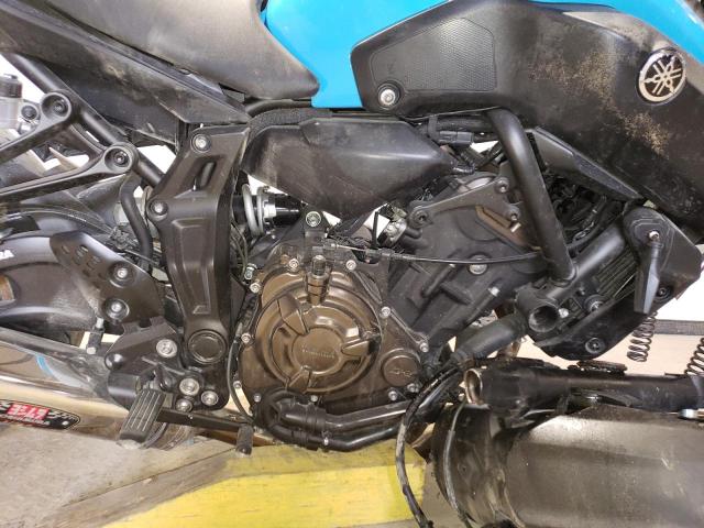 JYARM27E7KA004452 - 2019 YAMAHA MT07 BLUE photo 7