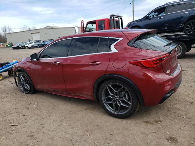 SJKCH5CPXHA025440 - 2017 INFINITI QX30 BASE RED photo 2