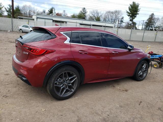 SJKCH5CPXHA025440 - 2017 INFINITI QX30 BASE RED photo 3