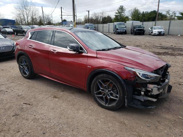 SJKCH5CPXHA025440 - 2017 INFINITI QX30 BASE 红色 照片 4