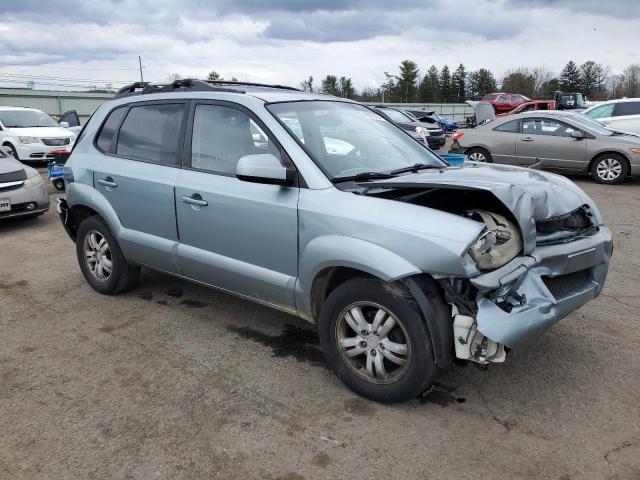 KM8JN72D77U575564 - 2007 HYUNDAI TUCSON SE BLUE photo 4