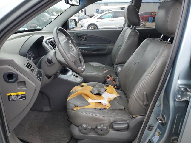 KM8JN72D77U575564 - 2007 HYUNDAI TUCSON SE BLUE photo 7