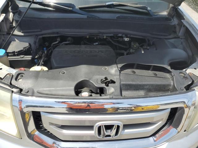 5FNYF38649B023646 - 2009 HONDA PILOT EXL SILVER photo 12