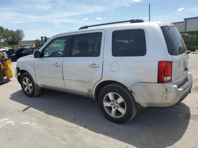 5FNYF38649B023646 - 2009 HONDA PILOT EXL SILVER photo 2