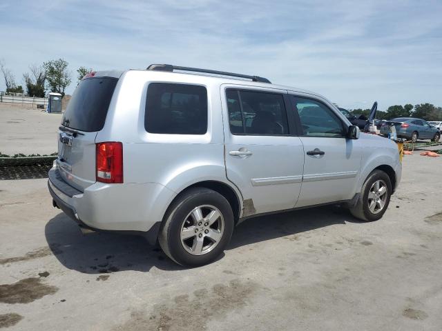 5FNYF38649B023646 - 2009 HONDA PILOT EXL SILVER photo 3