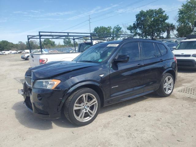 5UXWX9C57D0A24739 - 2013 BMW X3 XDRIVE28I BLUE photo 1