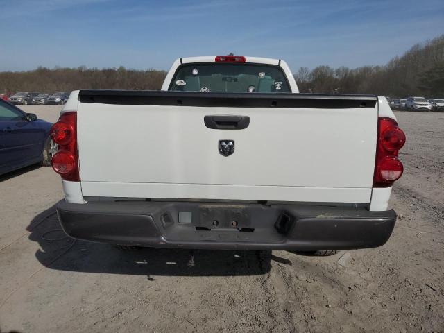 1D7HA16K97J516348 - 2007 DODGE RAM 1500 ST WHITE photo 6