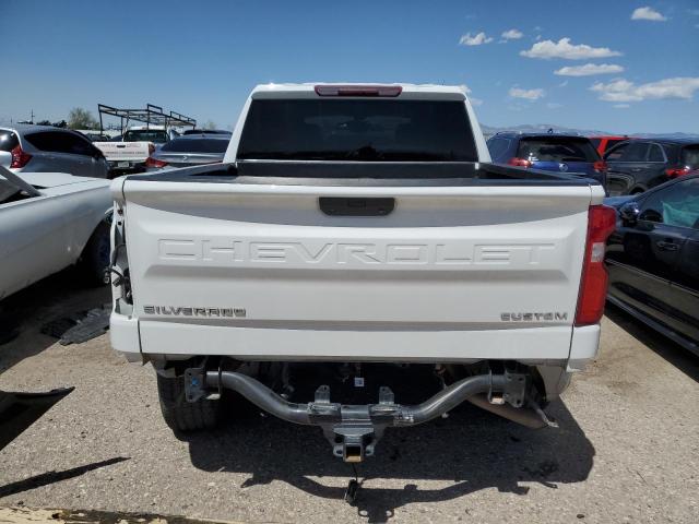 3GCPWBEK4MG329708 - 2021 CHEVROLET SILVERADO C1500 CUSTOM WHITE photo 6