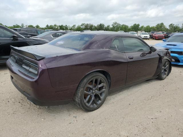 2C3CDZJG5MH620950 - 2021 DODGE CHALLENGER GT PURPLE photo 3