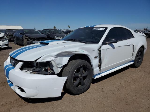 1FAFP42X13F351448 - 2003 FORD MUSTANG GT WHITE photo 1