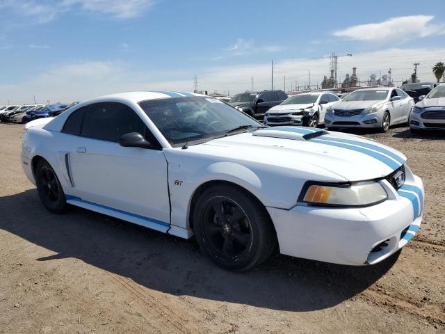1FAFP42X13F351448 - 2003 FORD MUSTANG GT WHITE photo 4