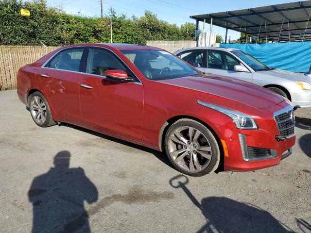 1G6AV5S83E0172006 - 2014 CADILLAC CTS VSPORT PREMIUM RED photo 4