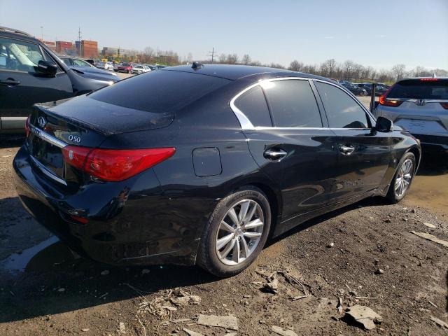 JN1BV7AR2FM413851 - 2015 INFINITI Q50 BASE BLACK photo 3