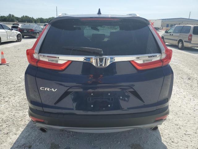 7FARW1H90KE017002 - 2019 HONDA CR-V TOURING BLUE photo 6