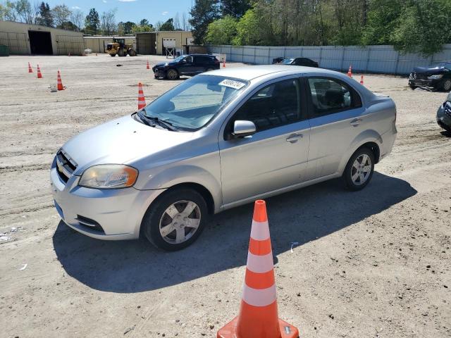 KL1TD5DE8BB177222 - 2011 CHEVROLET AVEO LS SILVER photo 1