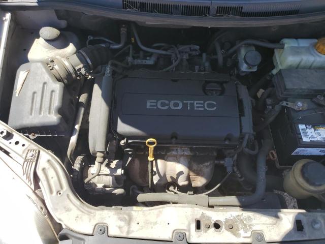 KL1TD5DE8BB177222 - 2011 CHEVROLET AVEO LS Gümüş foto 11