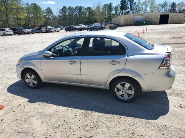 KL1TD5DE8BB177222 - 2011 CHEVROLET AVEO LS Gümüş foto 2