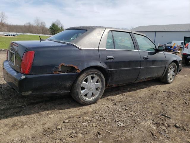 1G6KF57995U134789 - 2005 CADILLAC DEVILLE DTS BLACK photo 3