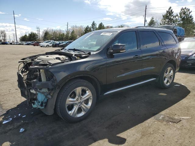 1C4RDJDG1EC593883 - 2014 DODGE DURANGO LIMITED BLACK photo 1