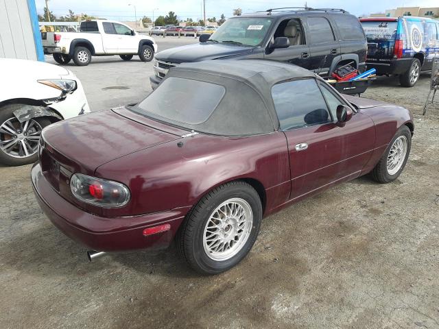 JM1NA3535S0607070 - 1995 MAZDA MX-5 MIATA MAROON photo 3