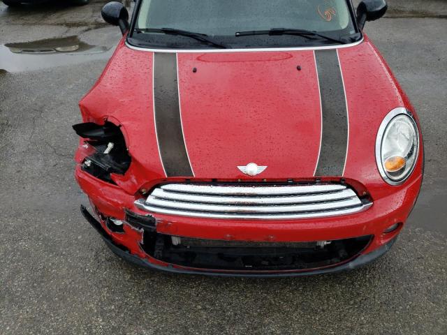 WMWSU3C50DT691862 - 2013 MINI COOPER RED photo 11