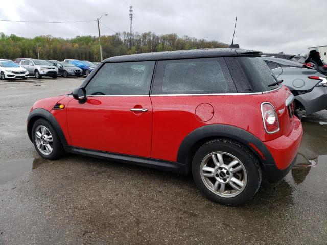 WMWSU3C50DT691862 - 2013 MINI COOPER RED photo 2