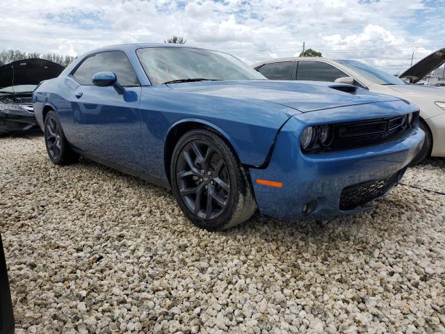 2C3CDZJG2NH223312 - 2022 DODGE CHALLENGER GT BLUE photo 4