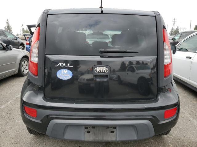 KNDJT2A56D7598643 - 2013 KIA SOUL BLACK photo 6