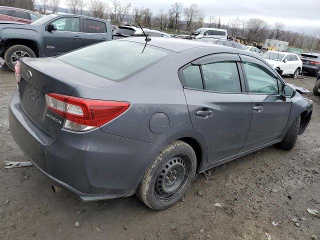 4S3GKAA67J3622970 - 2018 SUBARU IMPREZA GRAY photo 3