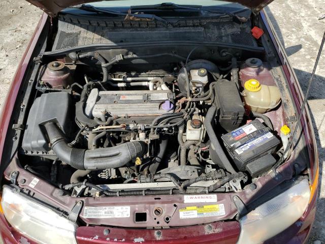 1G8JU52F5YY697826 - 2000 SATURN LS1 BURGUNDY photo 11