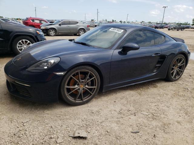 WP0AA2A89HS270944 - 2017 PORSCHE CAYMAN BLUE photo 1