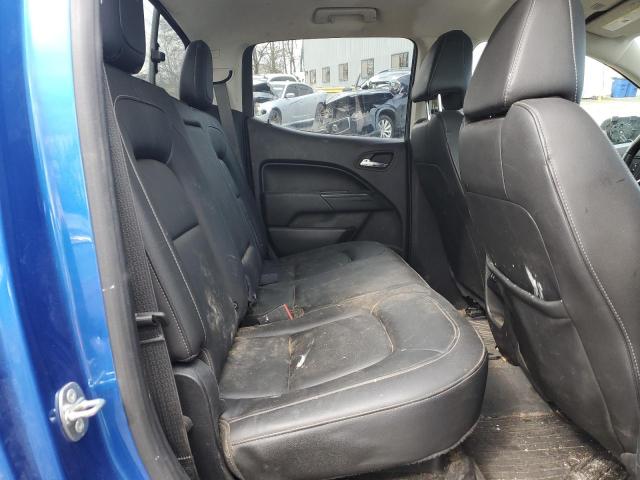 1GCGTEEN0J1300981 - 2018 CHEVROLET COLORADO ZR2 BLUE photo 10