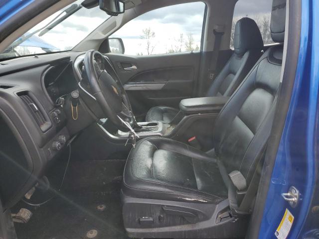 1GCGTEEN0J1300981 - 2018 CHEVROLET COLORADO ZR2 BLUE photo 7