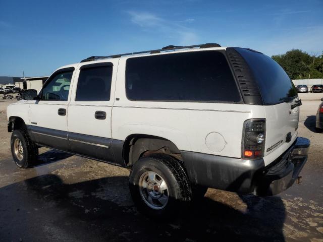 3GNEC16T0YG181555 - 2000 CHEVROLET SUBURBAN C1500 WHITE photo 2